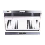 German West 西德寶 GW-968 90厘米 1100m³/h 嵌入式或掛墻式抽油煙機